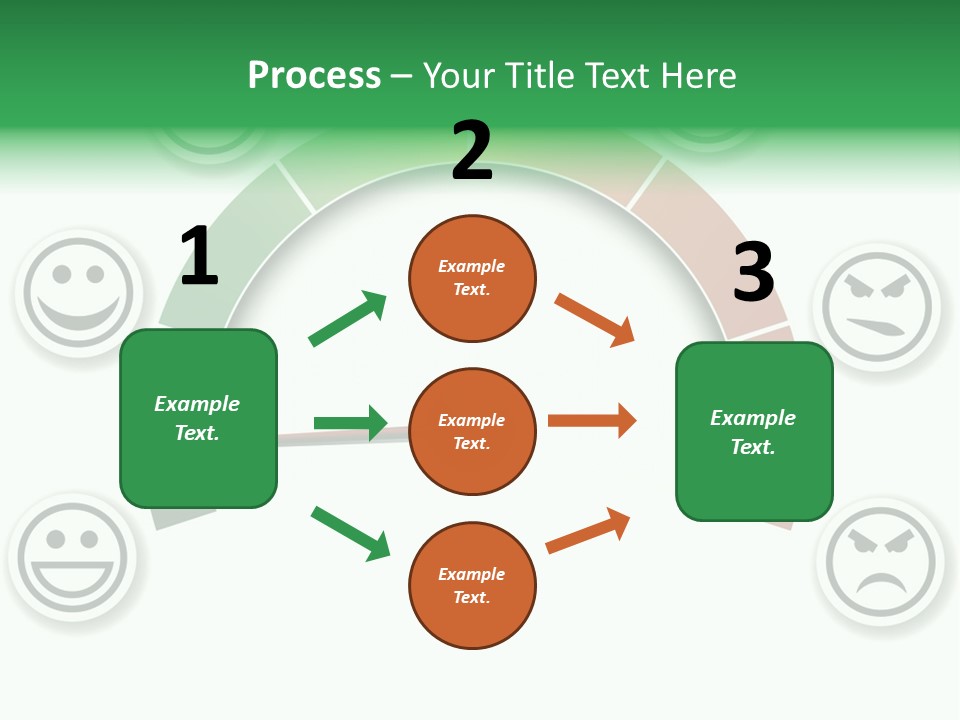 Blue Modern Stethoscope On A White Background PowerPoint Template