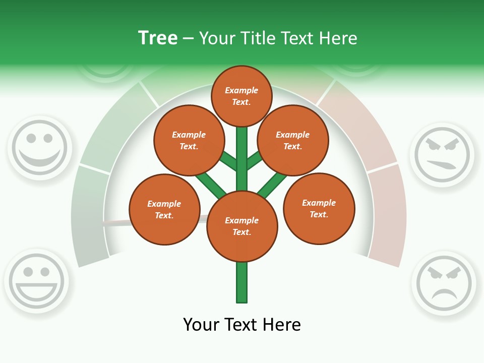 Blue Modern Stethoscope On A White Background PowerPoint Template