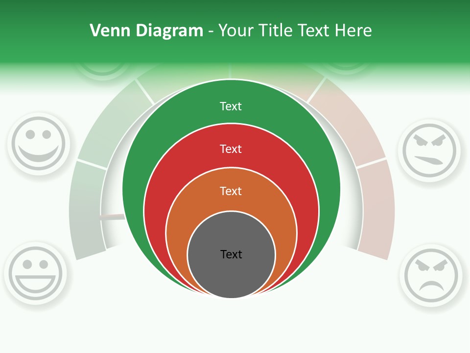Blue Modern Stethoscope On A White Background PowerPoint Template