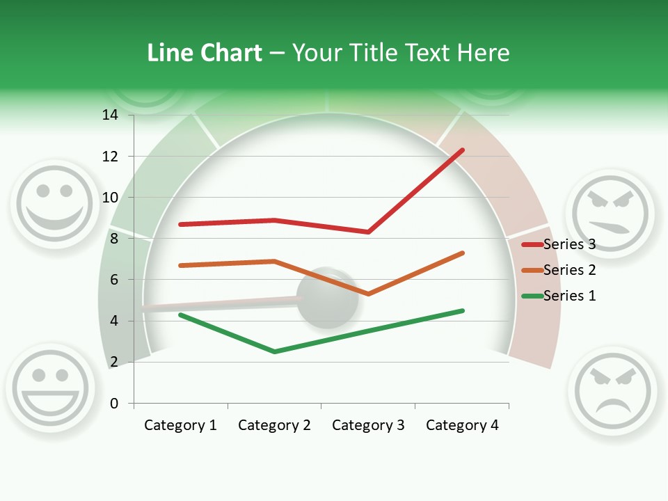 Blue Modern Stethoscope On A White Background PowerPoint Template