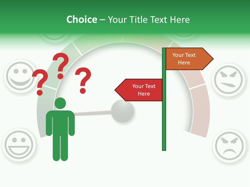 Blue Modern Stethoscope On A White Background PowerPoint Template