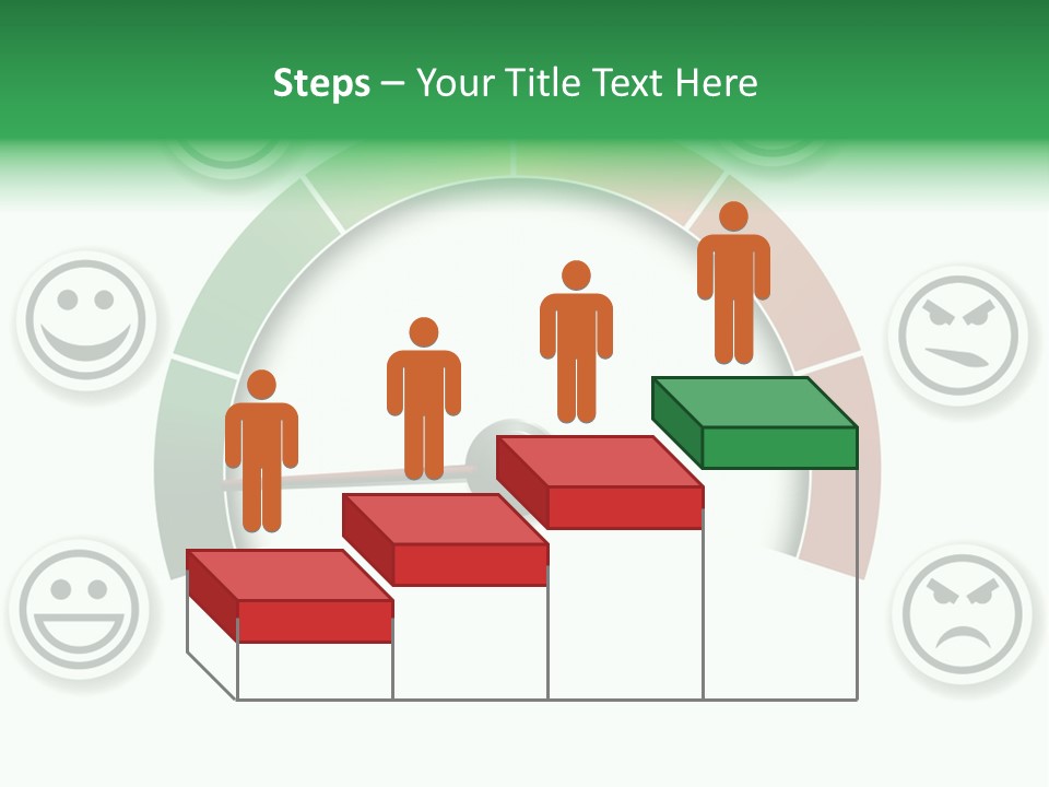 Blue Modern Stethoscope On A White Background PowerPoint Template