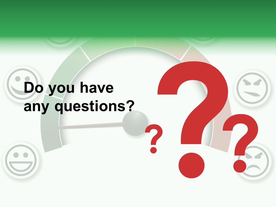 Blue Modern Stethoscope On A White Background PowerPoint Template