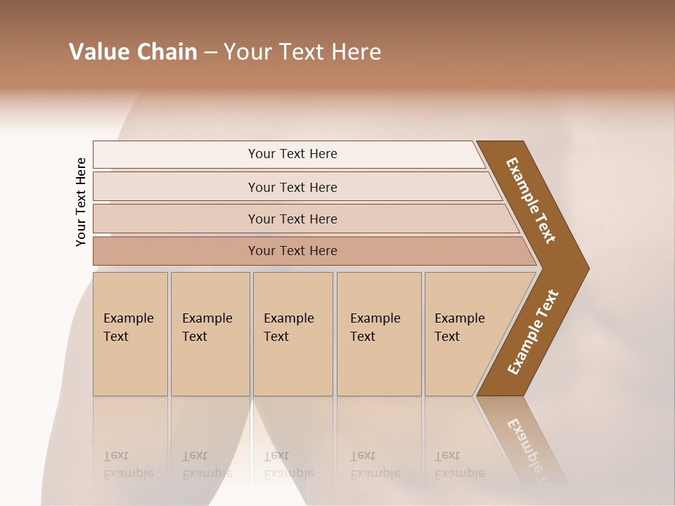 Muscular Male Model PowerPoint Template