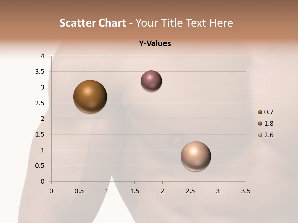 Muscular Male Model PowerPoint Template