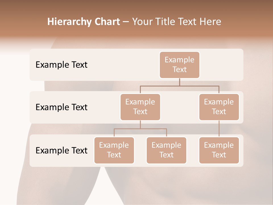 Muscular Male Model PowerPoint Template