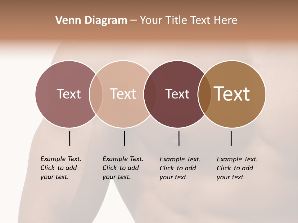 Muscular Male Model PowerPoint Template