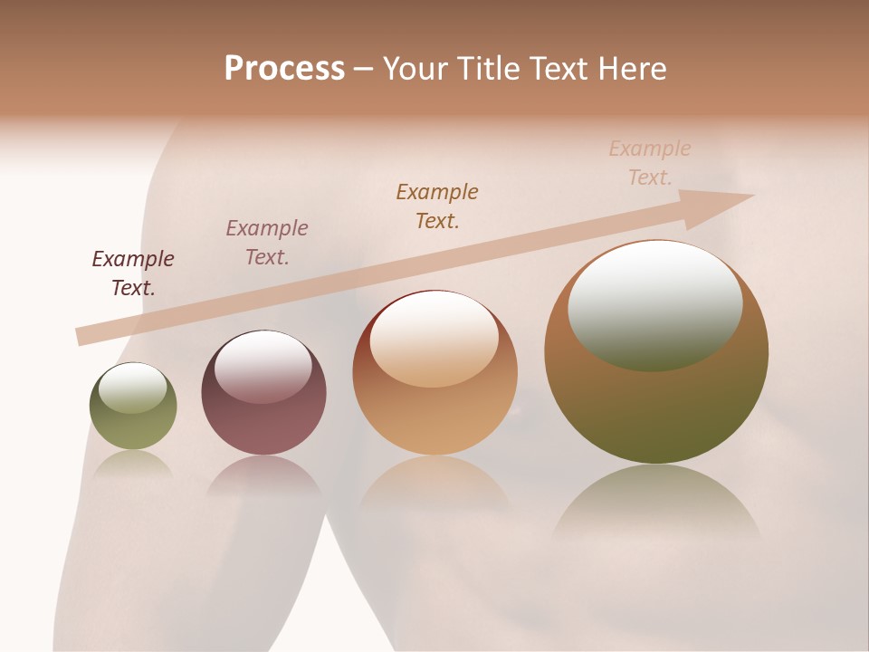 Muscular Male Model PowerPoint Template