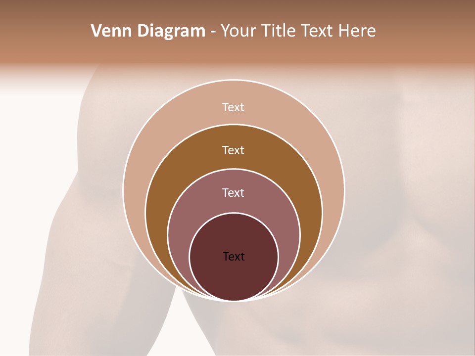 Muscular Male Model PowerPoint Template