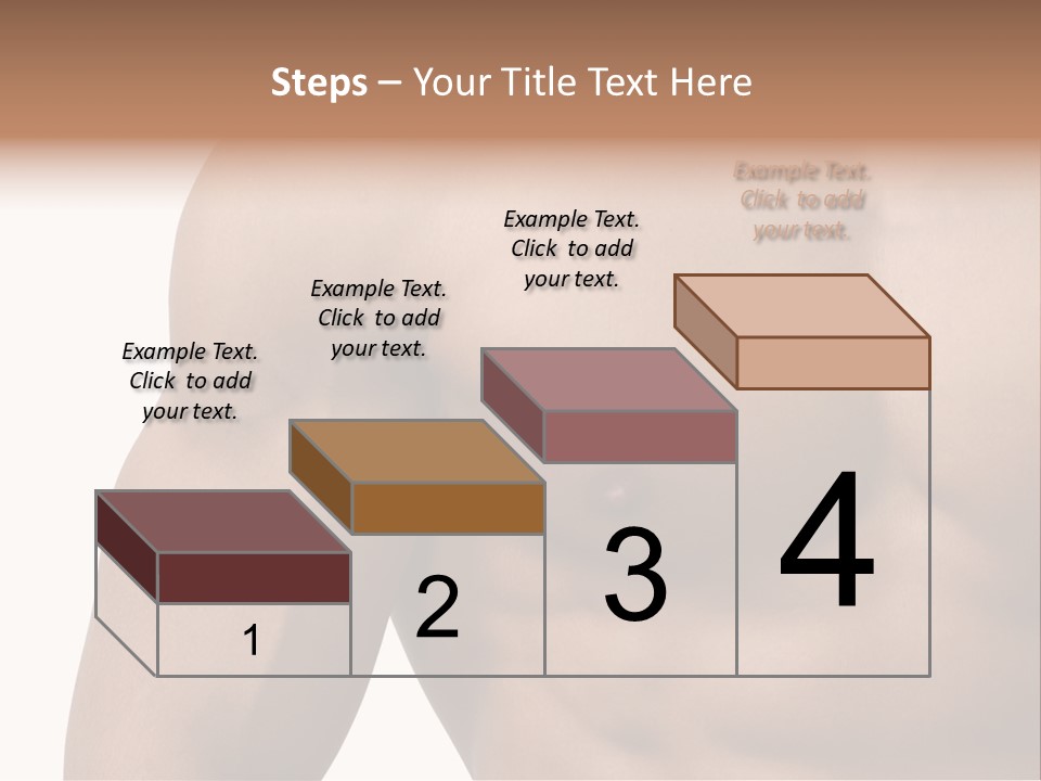 Muscular Male Model PowerPoint Template