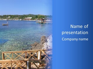 Roatan Honduras Beach PowerPoint Template