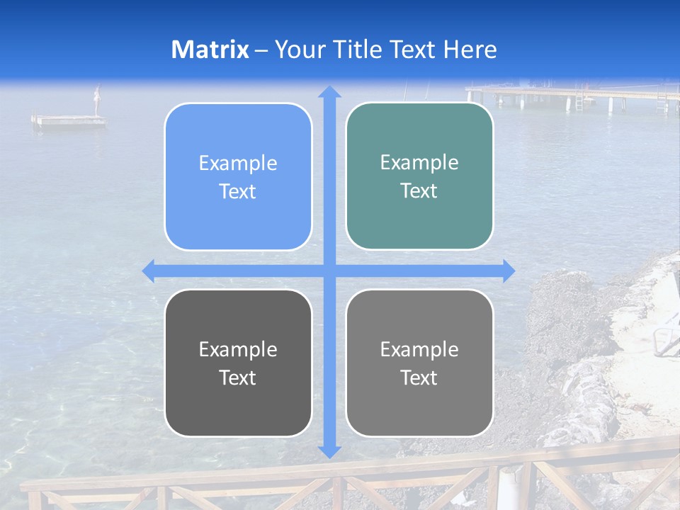 Roatan Honduras Beach PowerPoint Template
