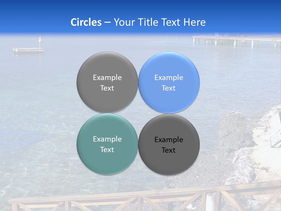 Roatan Honduras Beach PowerPoint Template