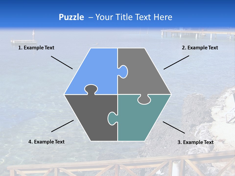 Roatan Honduras Beach PowerPoint Template