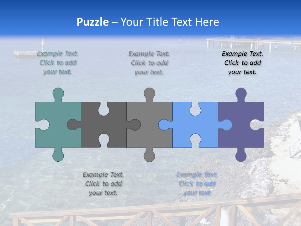 Roatan Honduras Beach PowerPoint Template