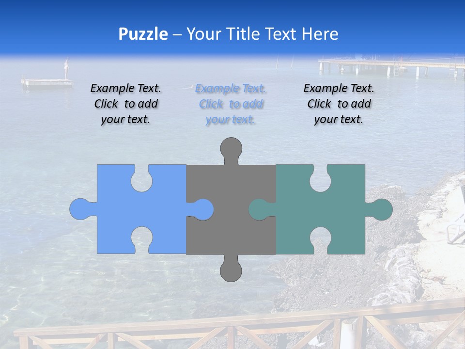 Roatan Honduras Beach PowerPoint Template