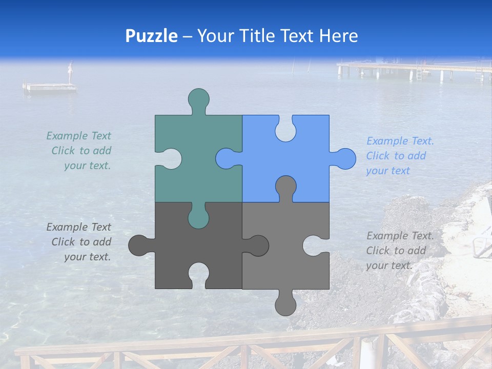 Roatan Honduras Beach PowerPoint Template