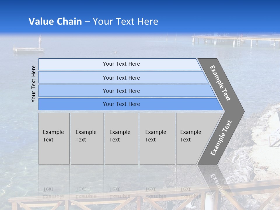 Roatan Honduras Beach PowerPoint Template