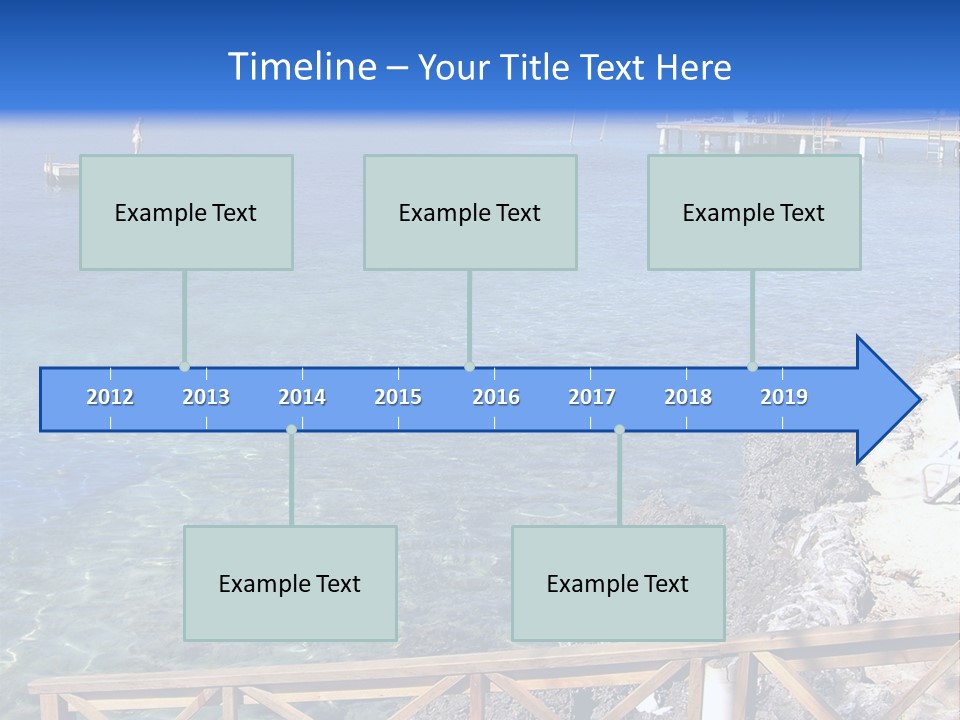 Roatan Honduras Beach PowerPoint Template