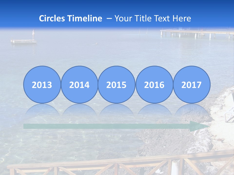 Roatan Honduras Beach PowerPoint Template