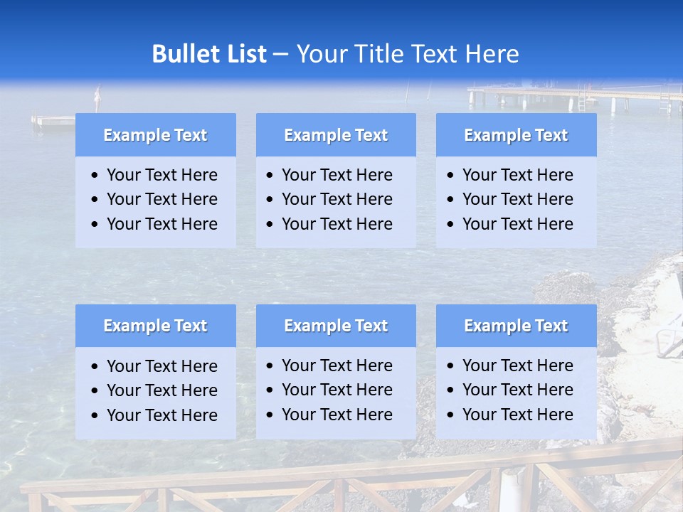 Roatan Honduras Beach PowerPoint Template