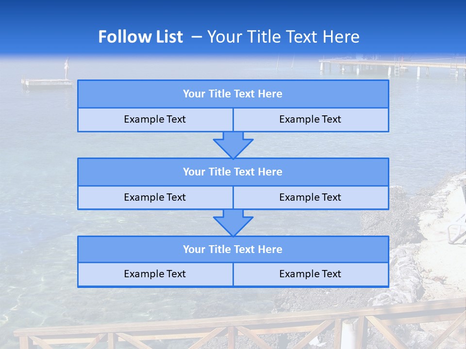 Roatan Honduras Beach PowerPoint Template
