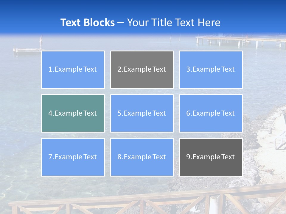Roatan Honduras Beach PowerPoint Template