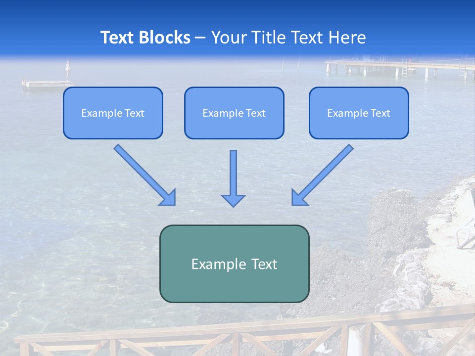 Roatan Honduras Beach PowerPoint Template