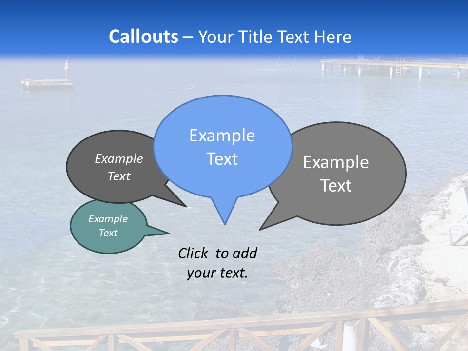 Roatan Honduras Beach PowerPoint Template