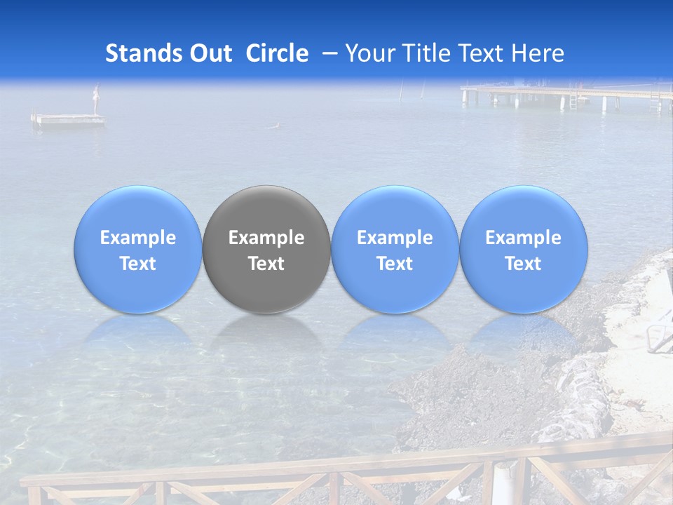 Roatan Honduras Beach PowerPoint Template