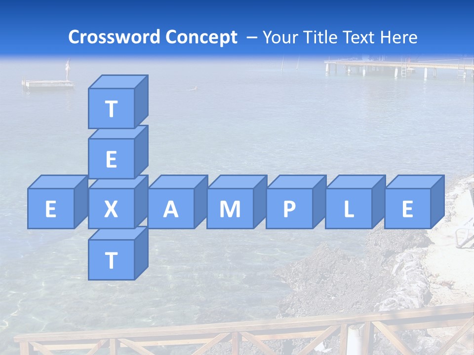 Roatan Honduras Beach PowerPoint Template