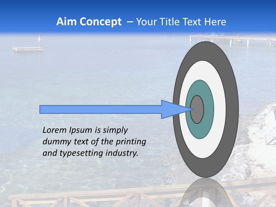 Roatan Honduras Beach PowerPoint Template
