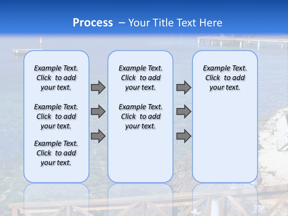 Roatan Honduras Beach PowerPoint Template
