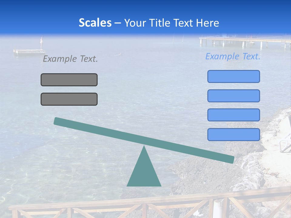 Roatan Honduras Beach PowerPoint Template