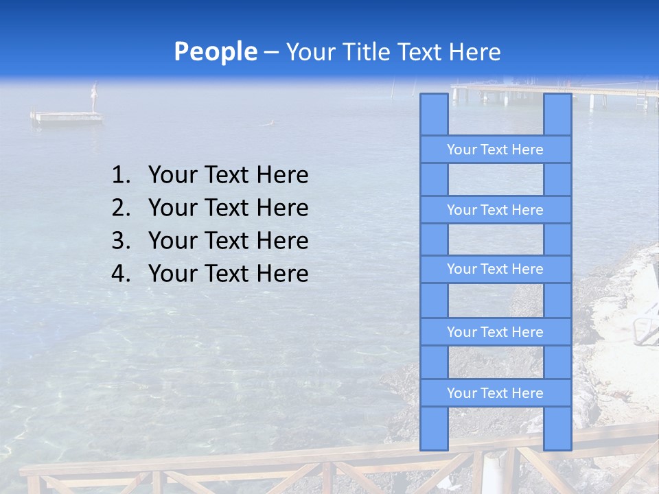 Roatan Honduras Beach PowerPoint Template