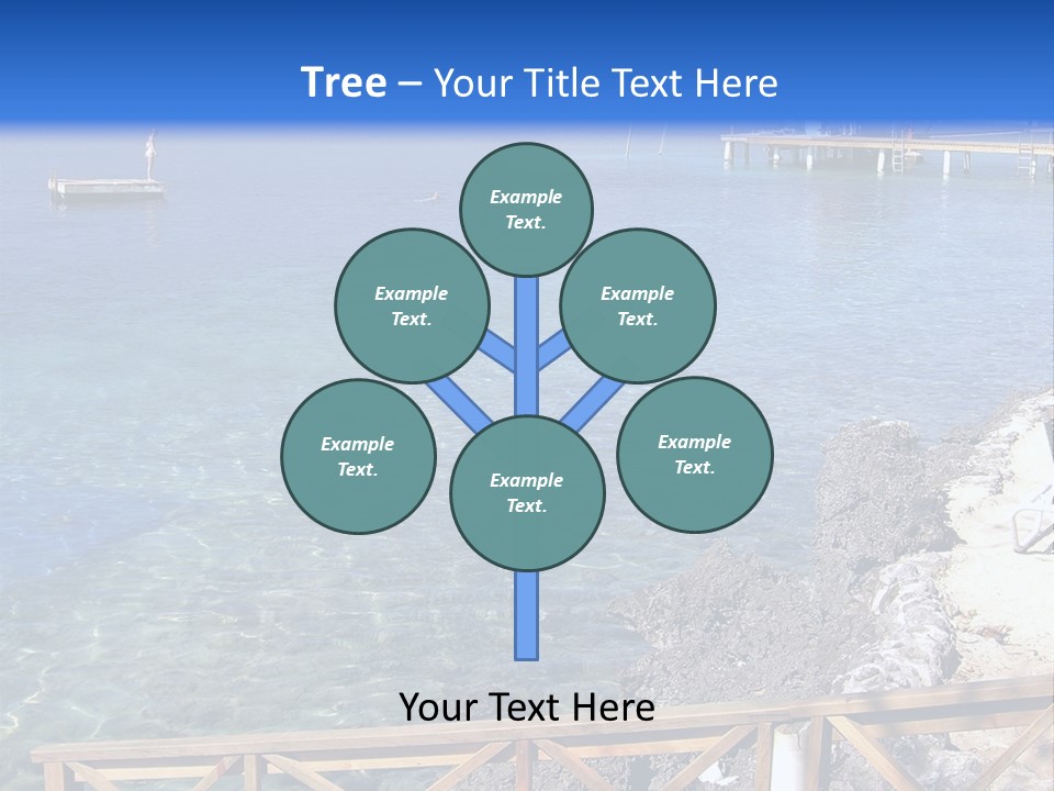 Roatan Honduras Beach PowerPoint Template