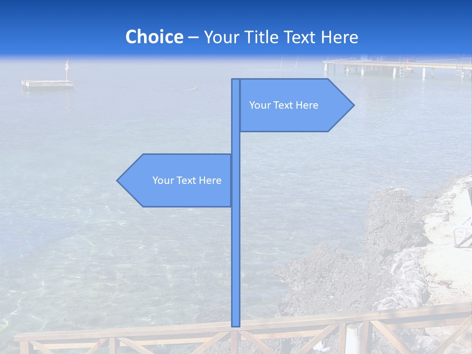 Roatan Honduras Beach PowerPoint Template