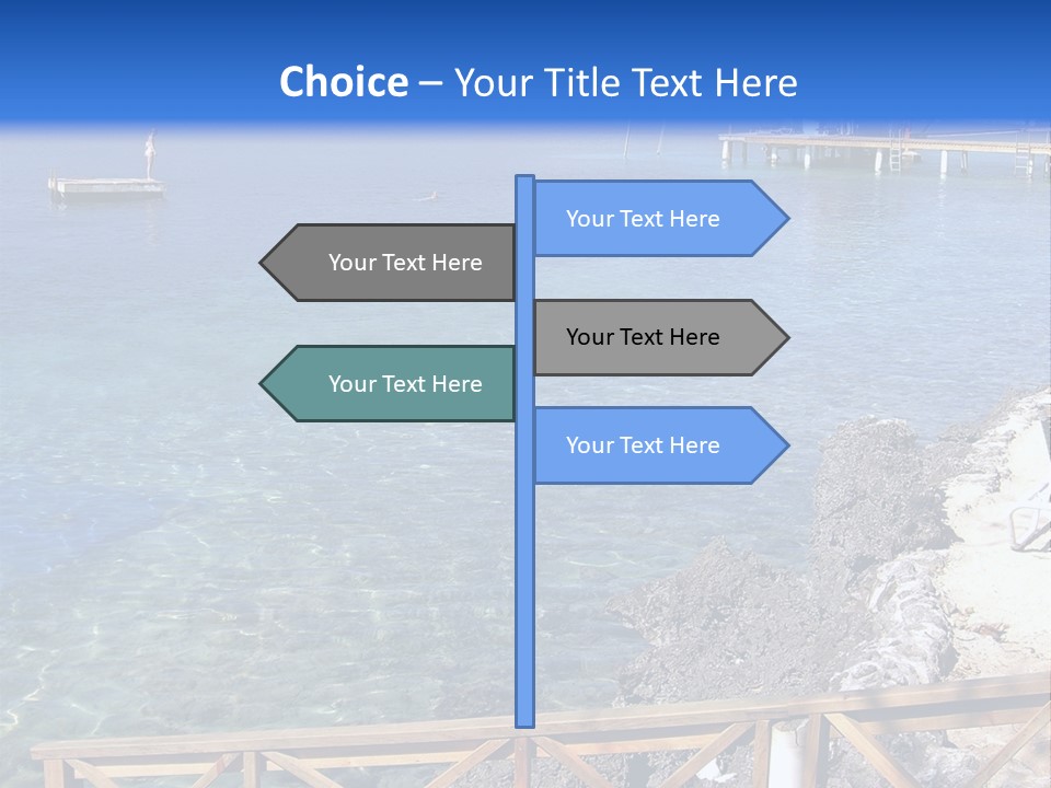 Roatan Honduras Beach PowerPoint Template