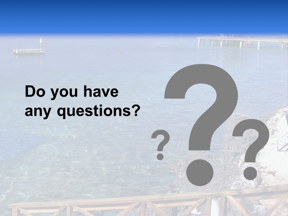 Roatan Honduras Beach PowerPoint Template