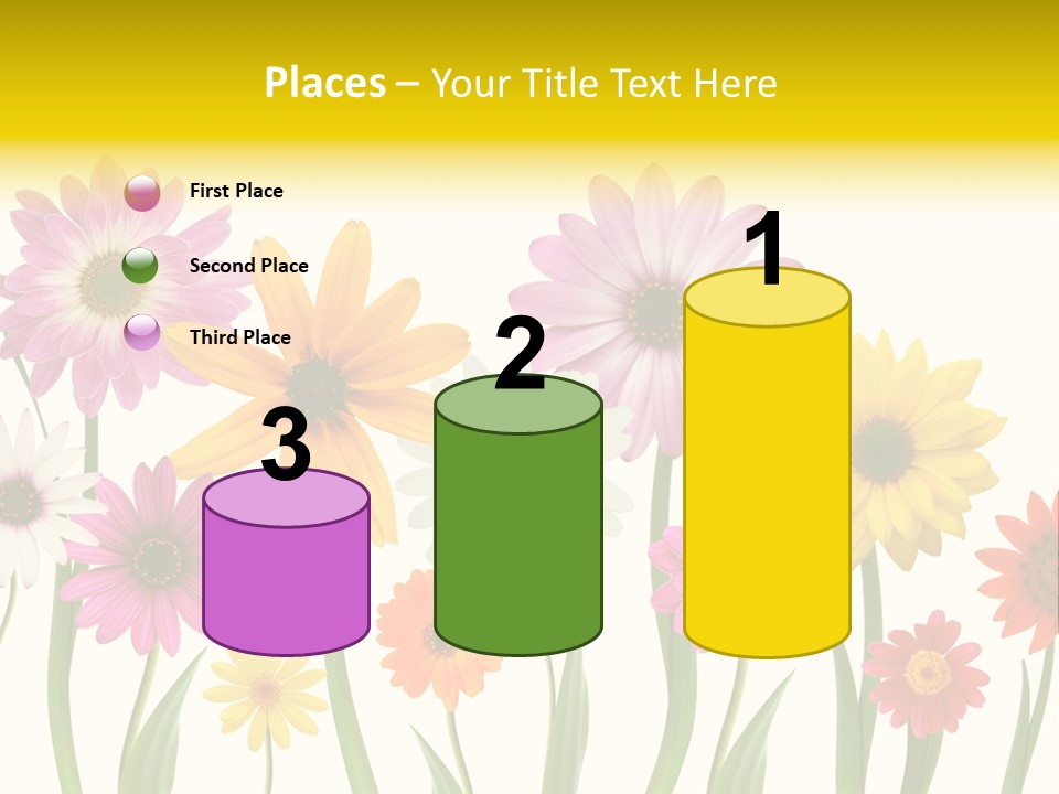 Spring Flowers PowerPoint Template