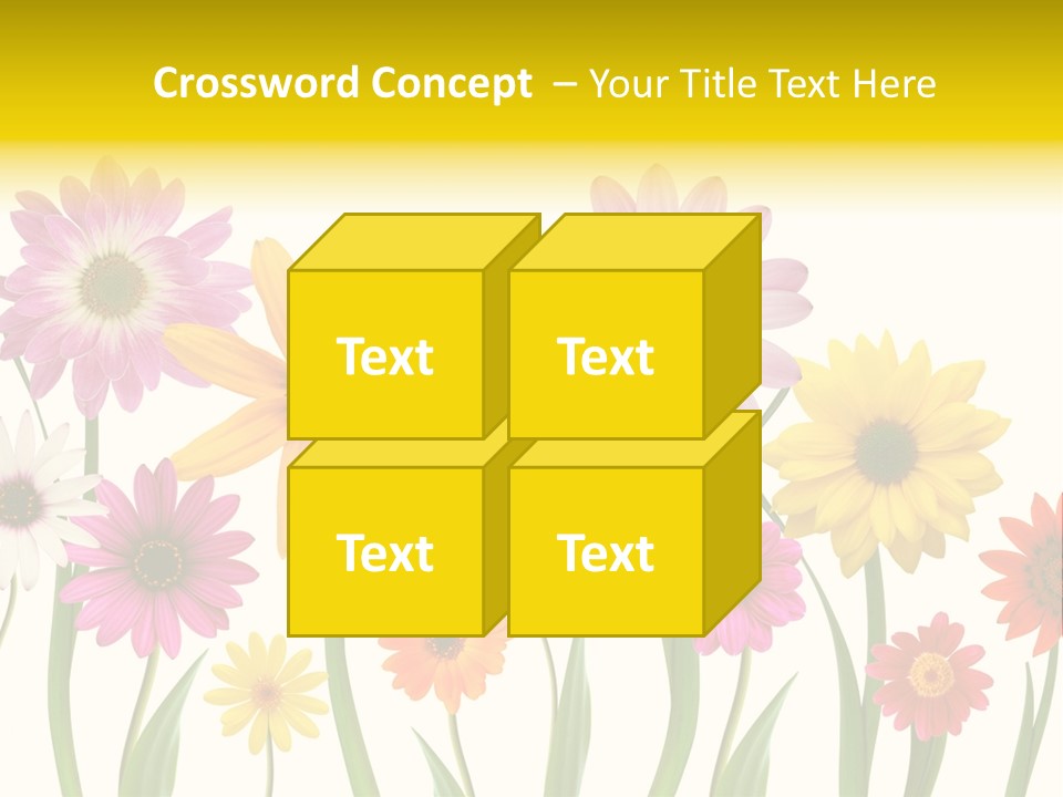 Spring Flowers PowerPoint Template
