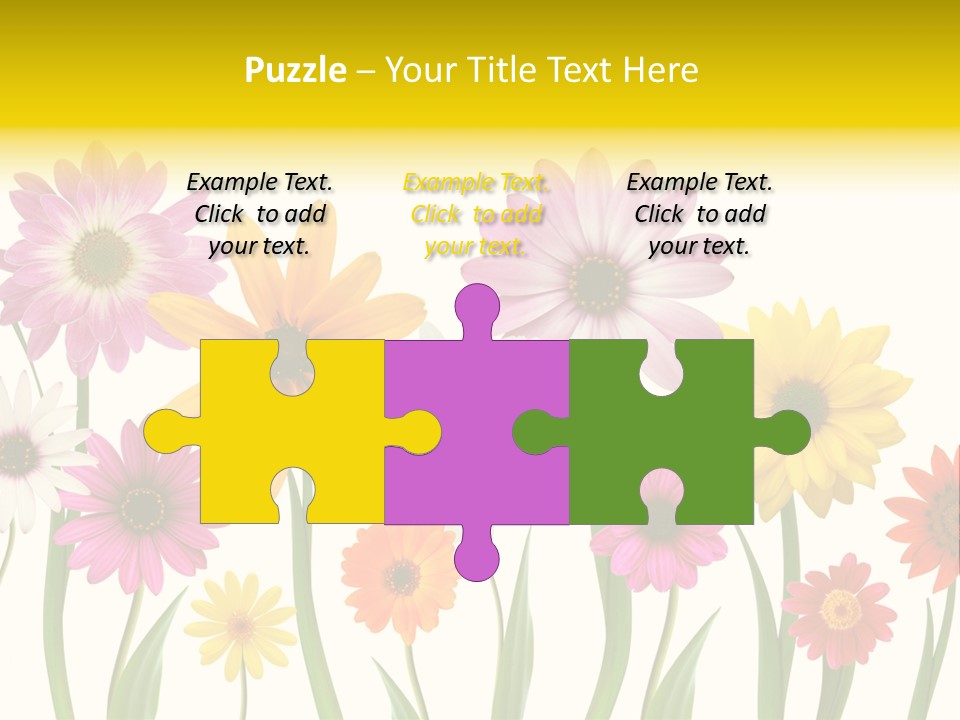 Spring Flowers PowerPoint Template