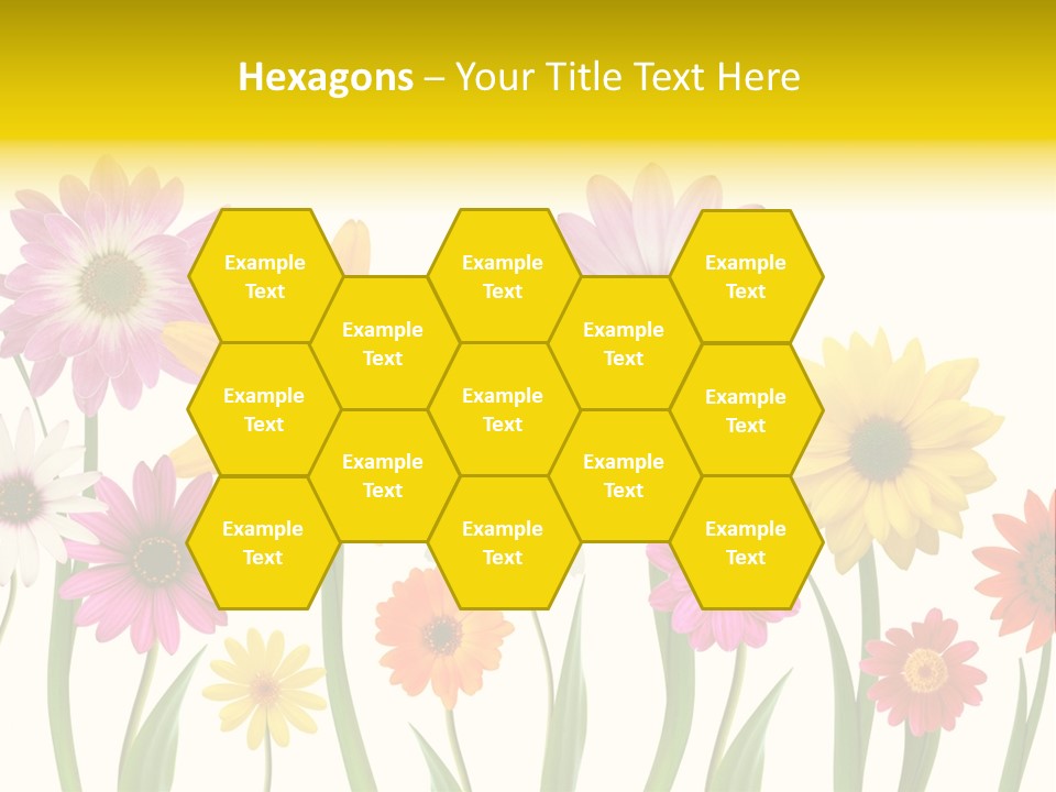 Spring Flowers PowerPoint Template
