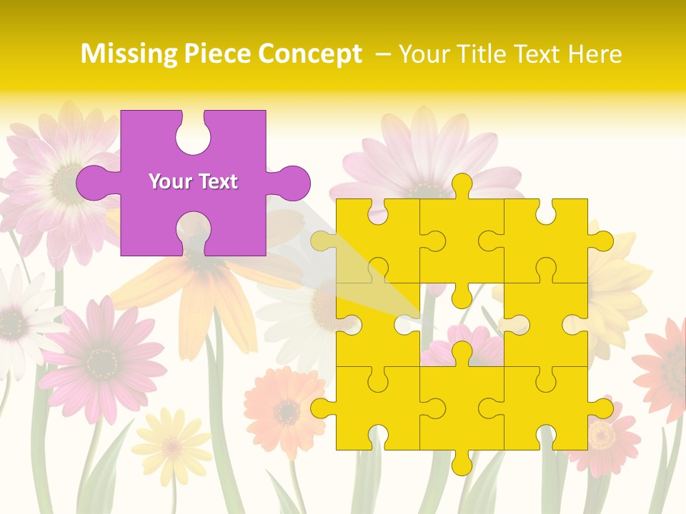 Spring Flowers PowerPoint Template