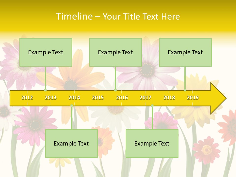 Spring Flowers PowerPoint Template