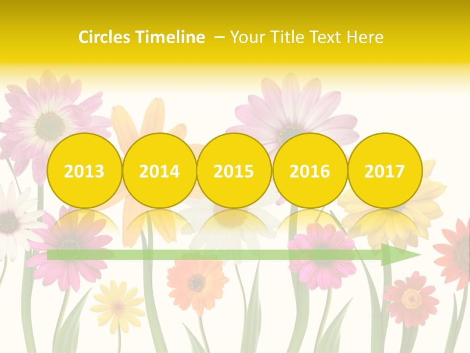 Spring Flowers PowerPoint Template
