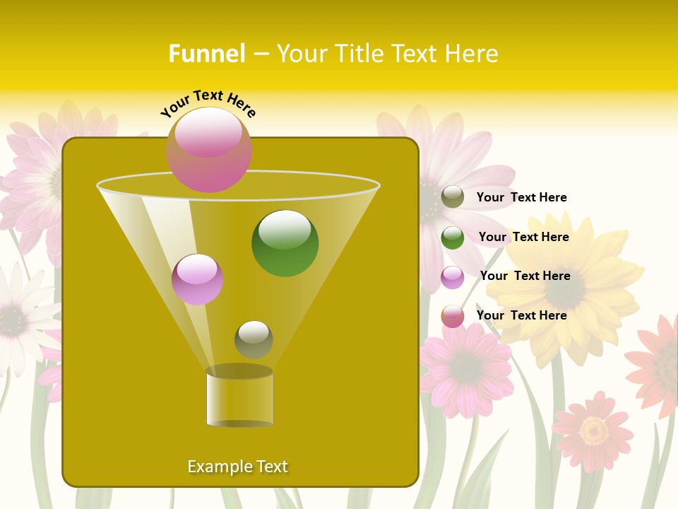 Spring Flowers PowerPoint Template