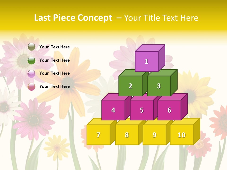 Spring Flowers PowerPoint Template