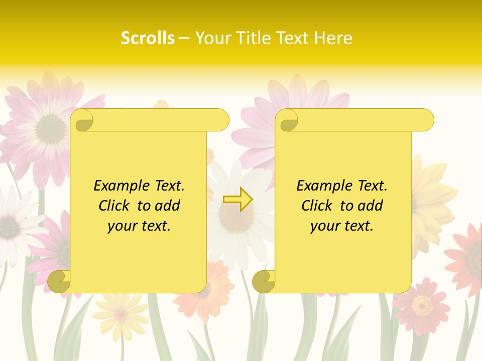 Spring Flowers PowerPoint Template