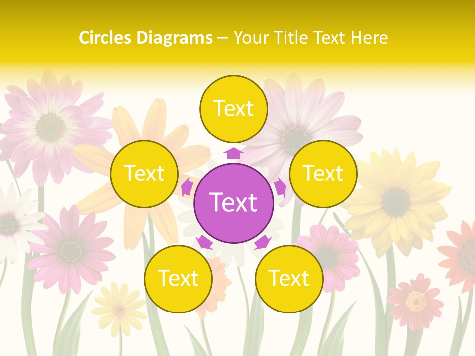 Spring Flowers PowerPoint Template